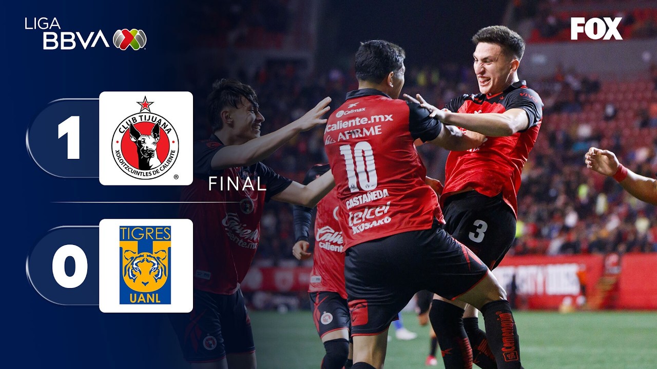 XOLOS 1-0 TIGRES | RESUMEN | LIGA MX | CLAUSURA 2026 | JORNADA 13