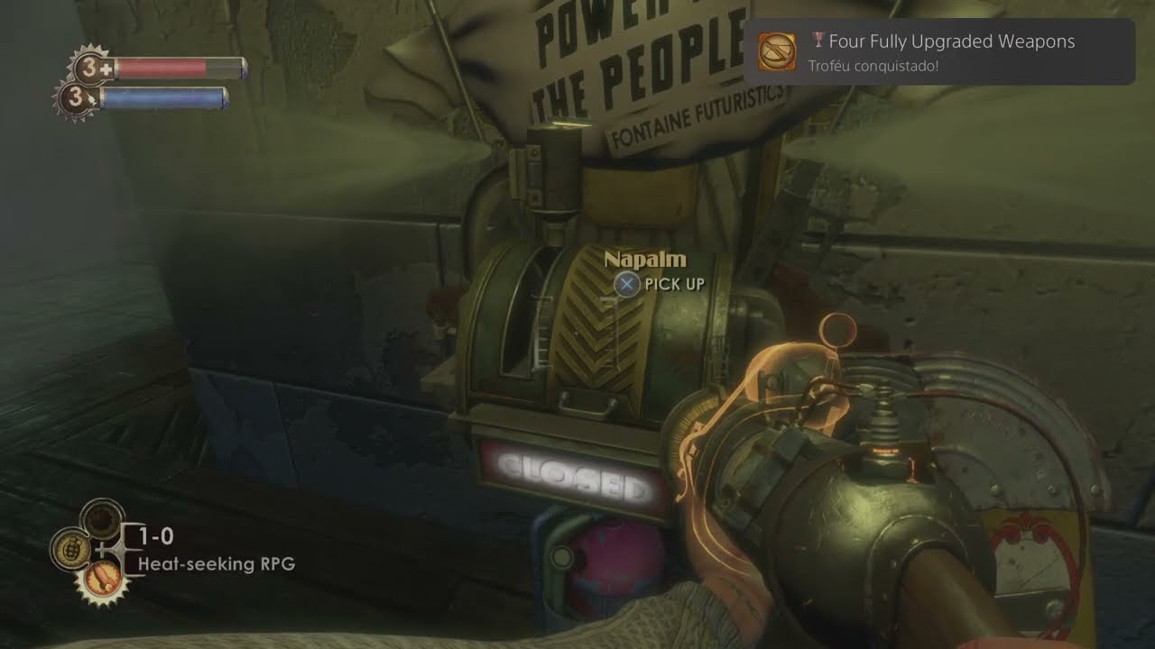 BioShock Remastered_Fully upgrade four weapons