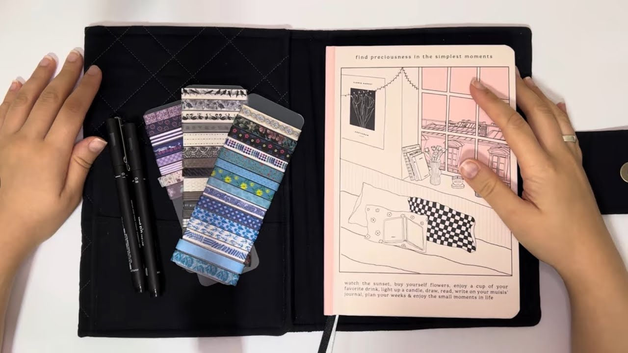 Decorando o Diário | Journal with me