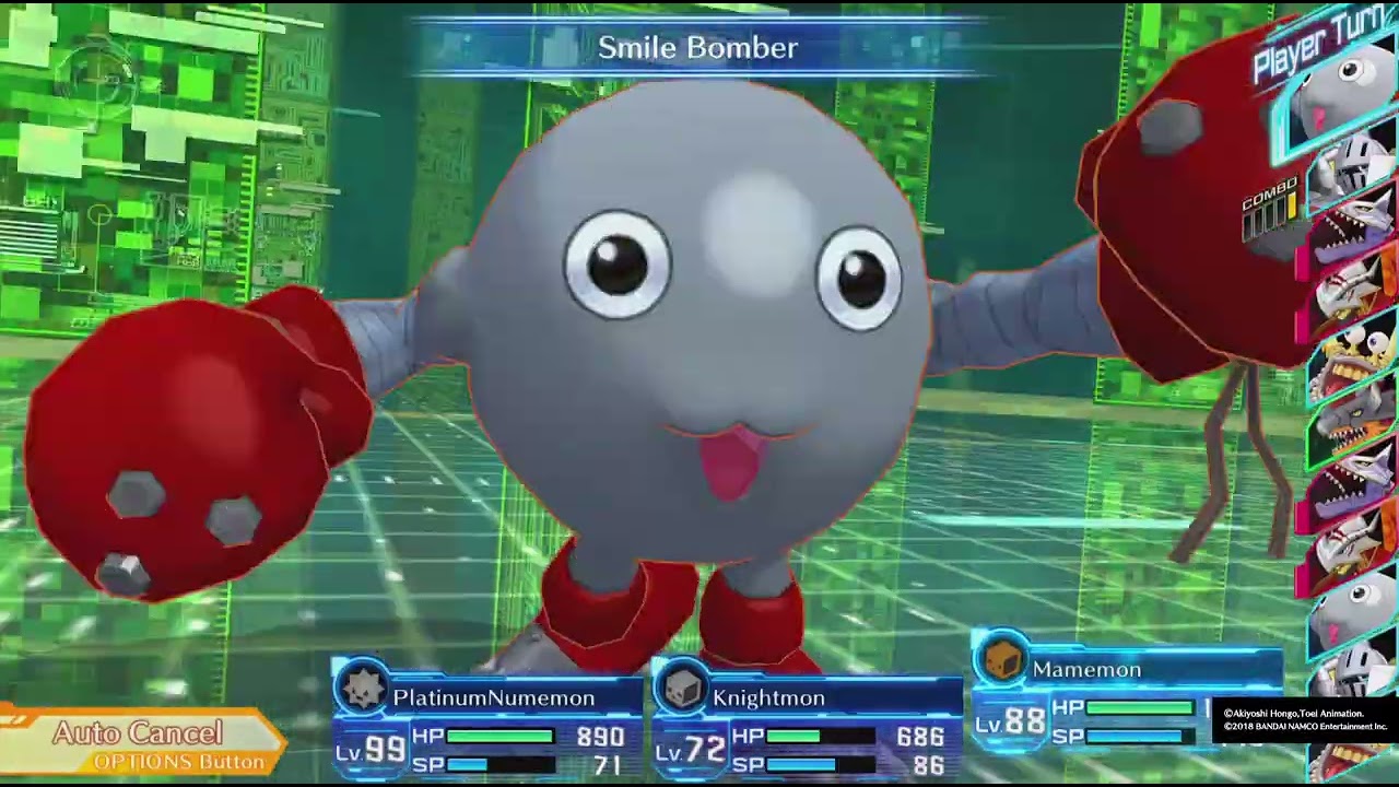 Digimon Story: Cyber Sleuth - Hacker's Memory Vs BurningGreymon MagnaGarurumon Boss fight