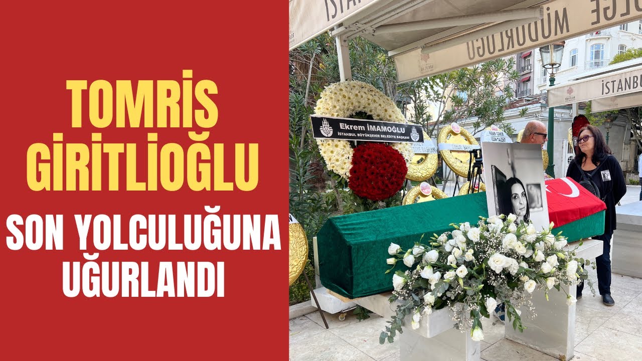 Tomris Giritlioğlu, Teşvikiye Camii’nde kılınan cenaze namazıyla son yolculuğuna uğurlandı.