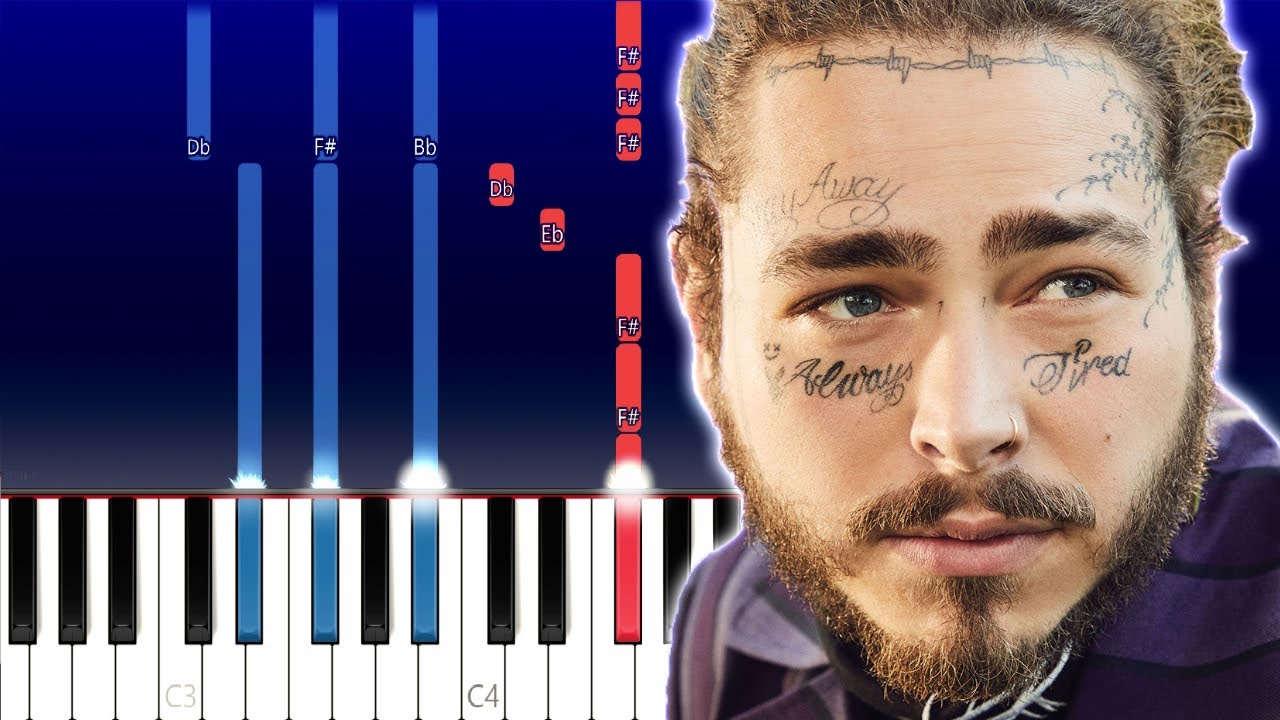 Post Malone - Die For Me ft Future & Halsey (Piano Tutorial)