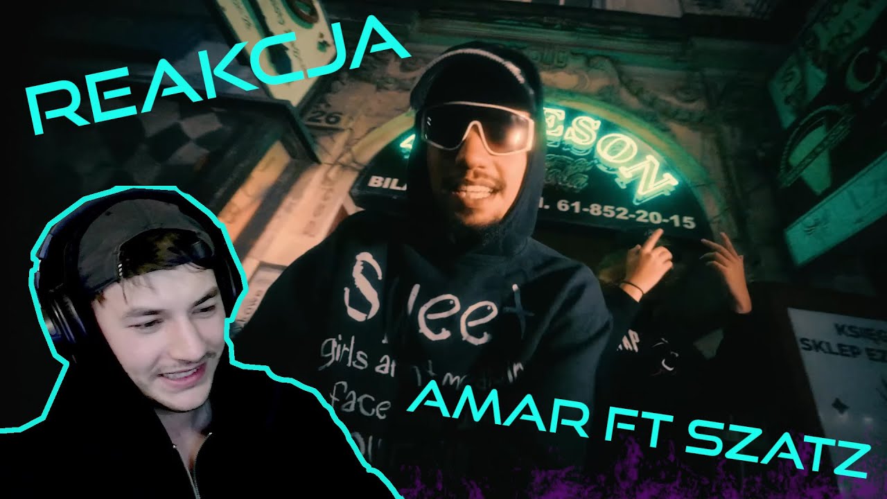 Amar ft. szatz - Only hustling & swaggin [REAKCJA!]