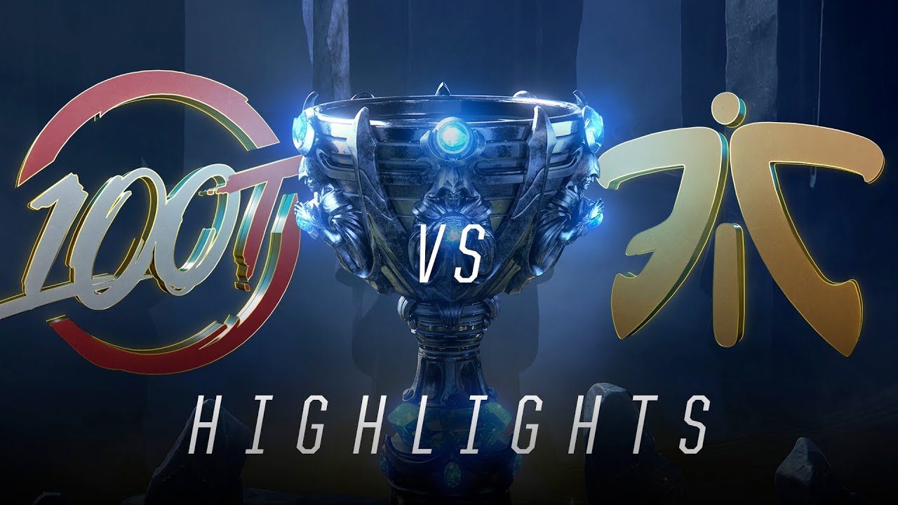 100 vs FNC - Worlds Group Stage Day 2 Match Highlights (2018)