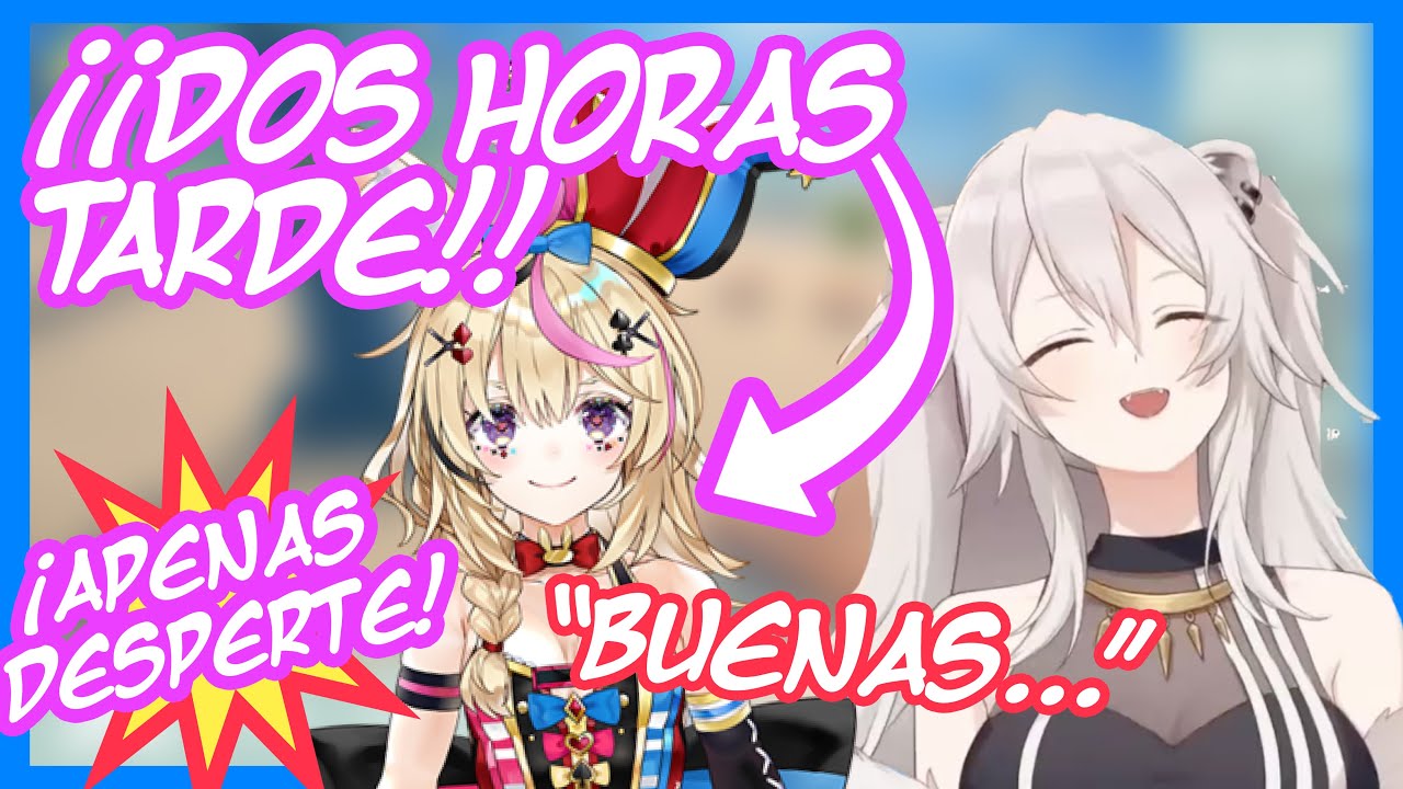 Omaru llega 2 horas tarde y saluda a todas con su voz mañanera [Sub español]