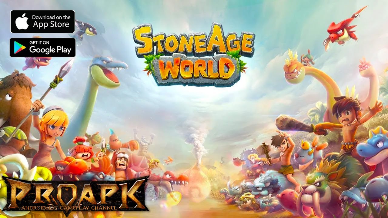 StoneAge World Gameplay Android / iOS