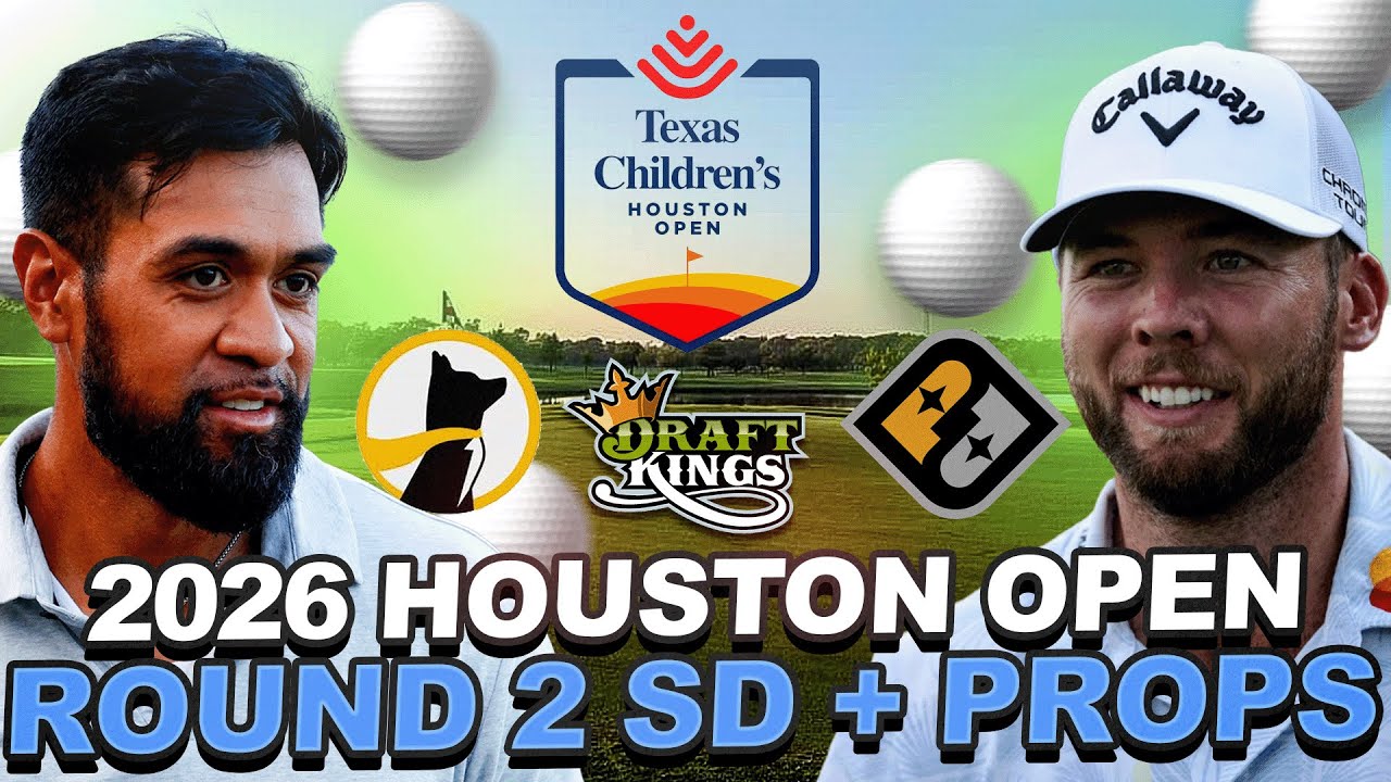 Турнир Houston Open 2026: Второй раунд + трансляция ставок на исходы: стратегия DFS, ставки на ис...
