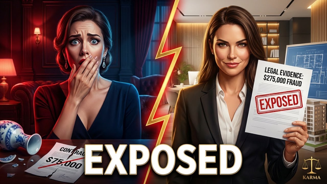 Interior Designer's BRILLIANT Legal Trap Exposed Client's $75K Insurance Fraud...