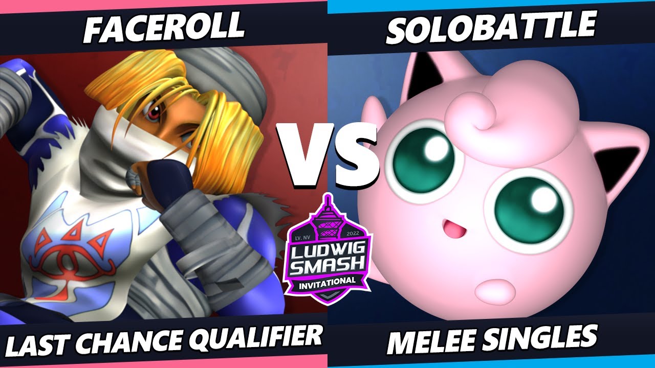 Ludwig Invitational - Faceroll (Sheik) Vs. Solobattle (Jigglypuff) SSBM Melee Tournament