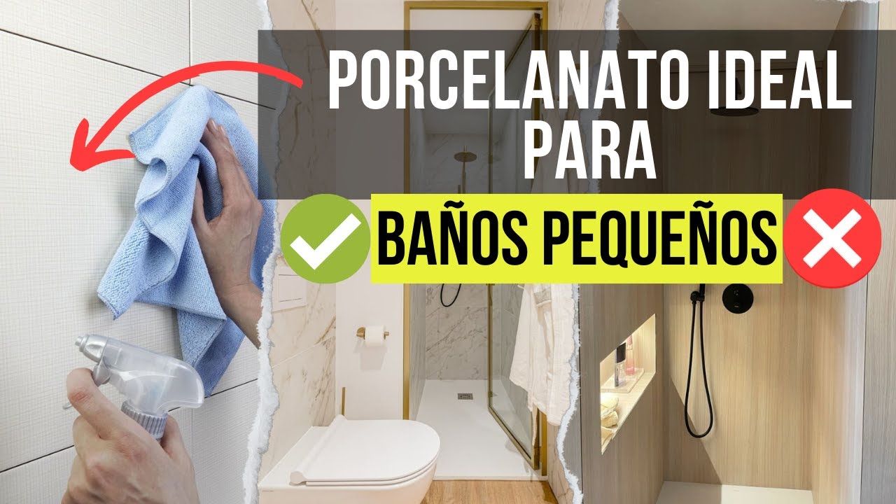 Cómo Elegir el Porcelanato Perfecto para Baños Pequeños: ¡Ideas Modernas y Funcionales!