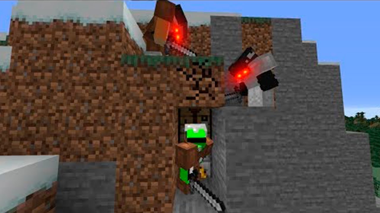 Minecraft Speedrunner VS 2 Cazadores