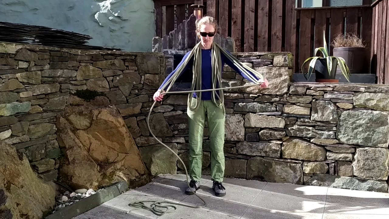 How to coil a rope.