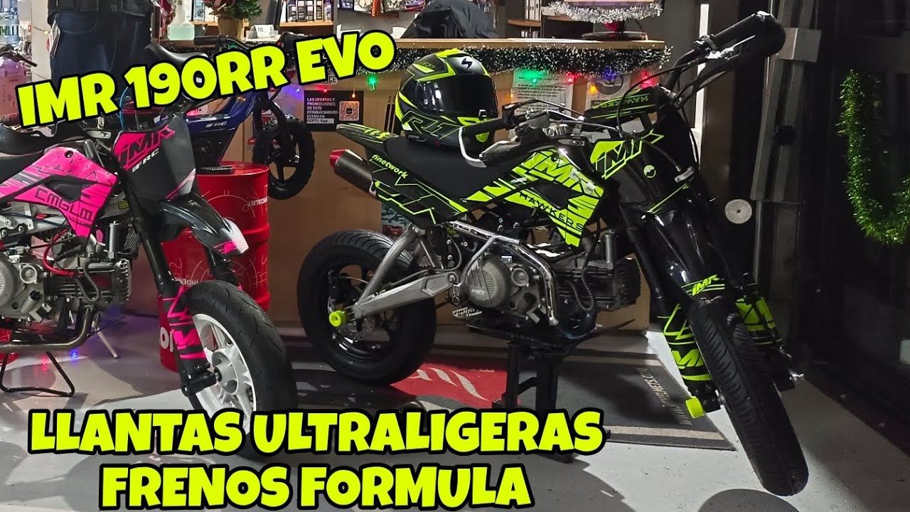 MONTAJE LLANTAS ULTRALIGERAS Y FRENOS FORMULA (IMR 190RR EVO ) en FRCbike.