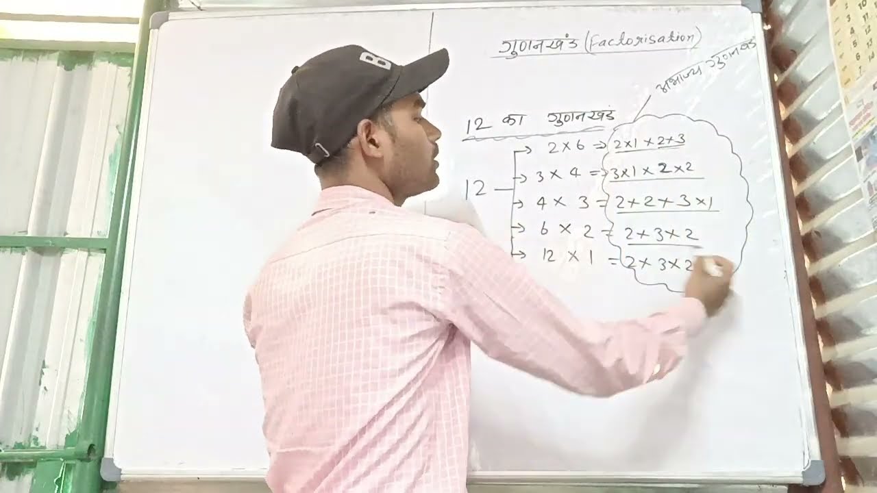 CN9 गुणनखंड (Factorisation) class संख्या 1, 6 to 8th class के लिए,only important बाते, 