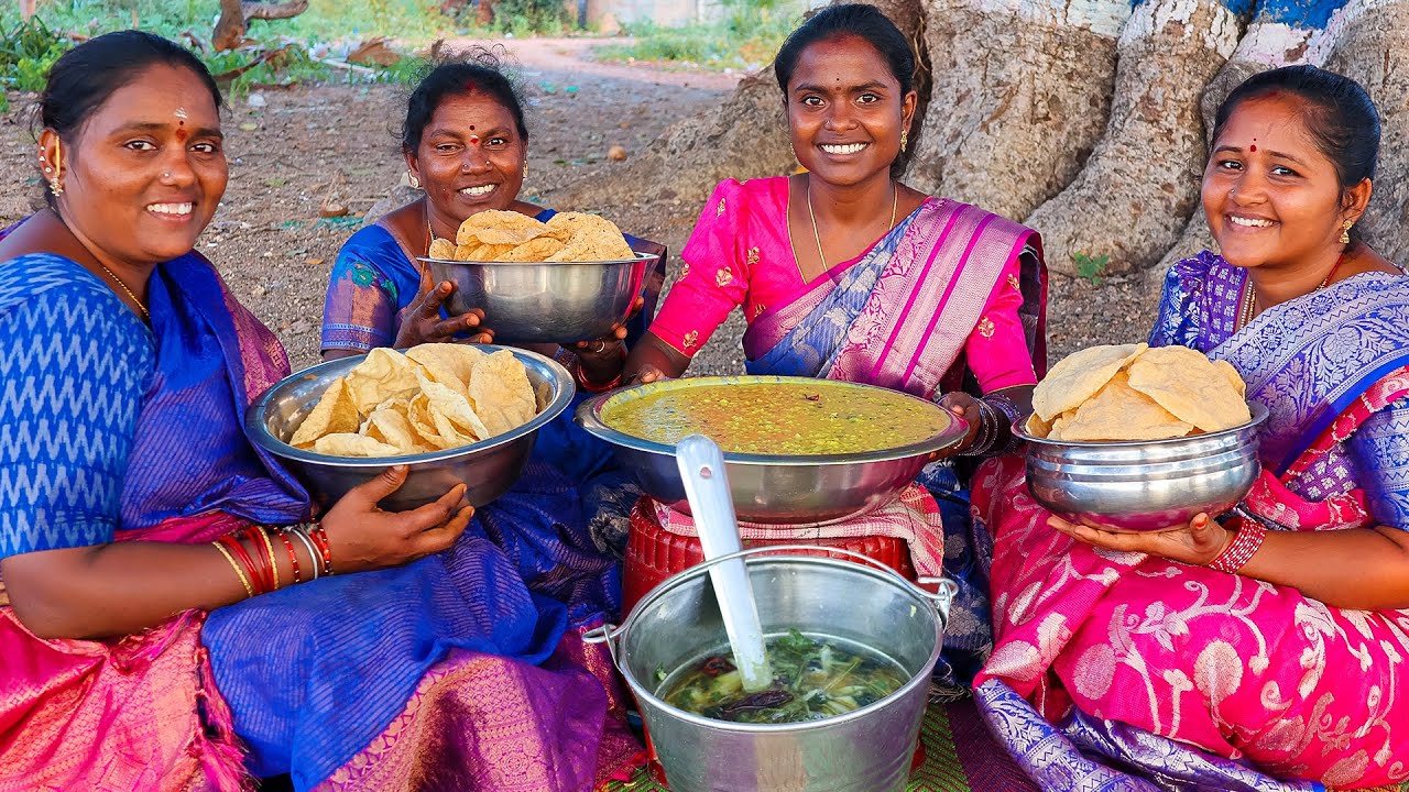 Mudda Pappu, Pachi Pulusu | ముద్దపప్పు, పచ్చి పులుసు | Telangana Village Food