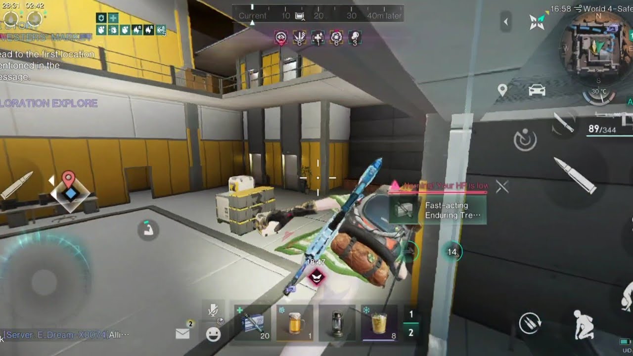 ONCE HUMAN GAMEPLAY ENDLESS DREAM EXPLORING DIFFERENT FORTRESSES FOR LOOT