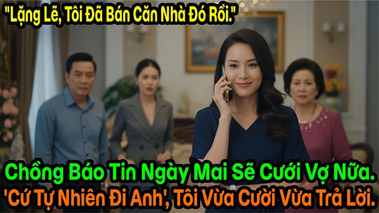 Cú lật kèo ngoạn mục: Ngày cưới của chồng cũng là ngày chủ mới đến đòi lại căn nhà.