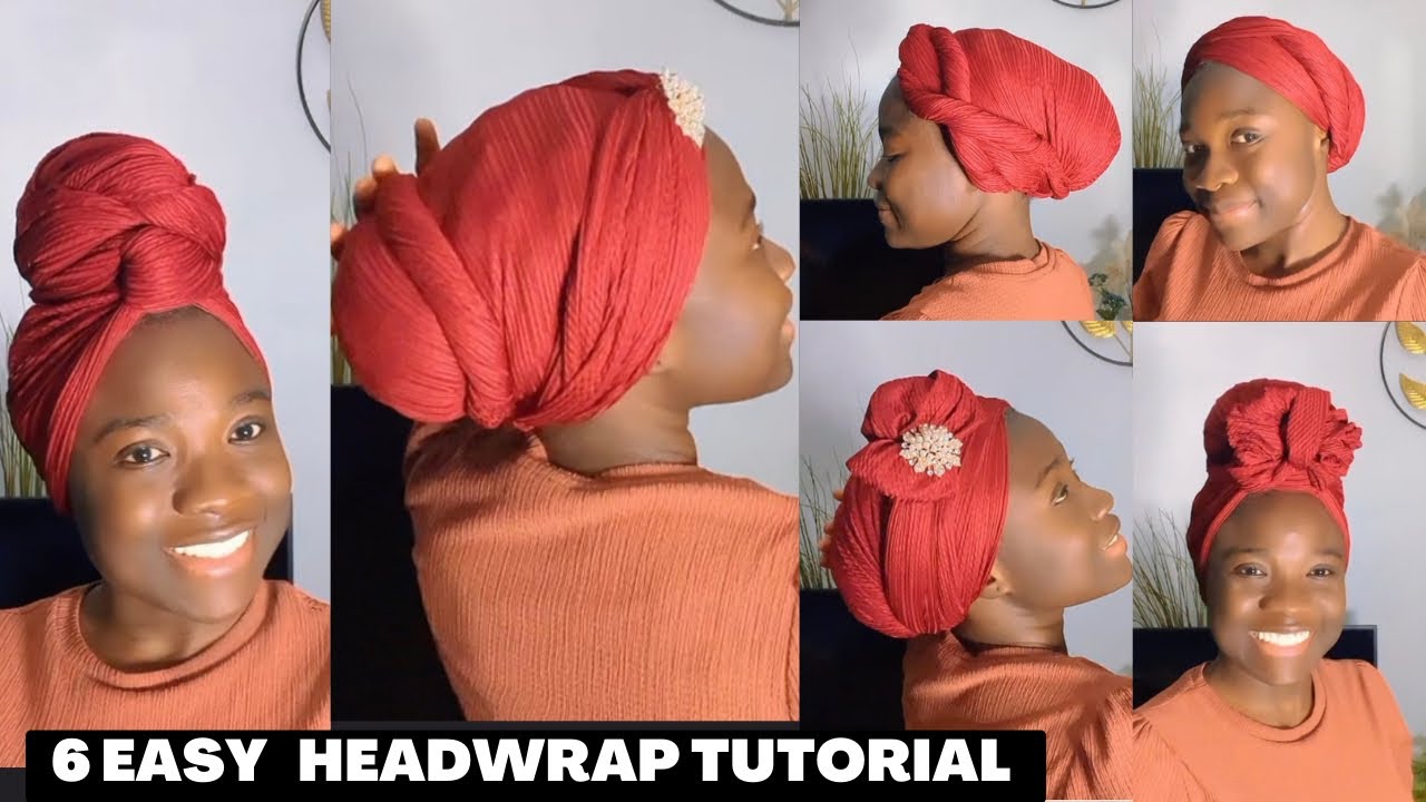 Headwrap Tutorial/ Braids/Locs/ Natural Hair #headwrap #tutorial #longvideo