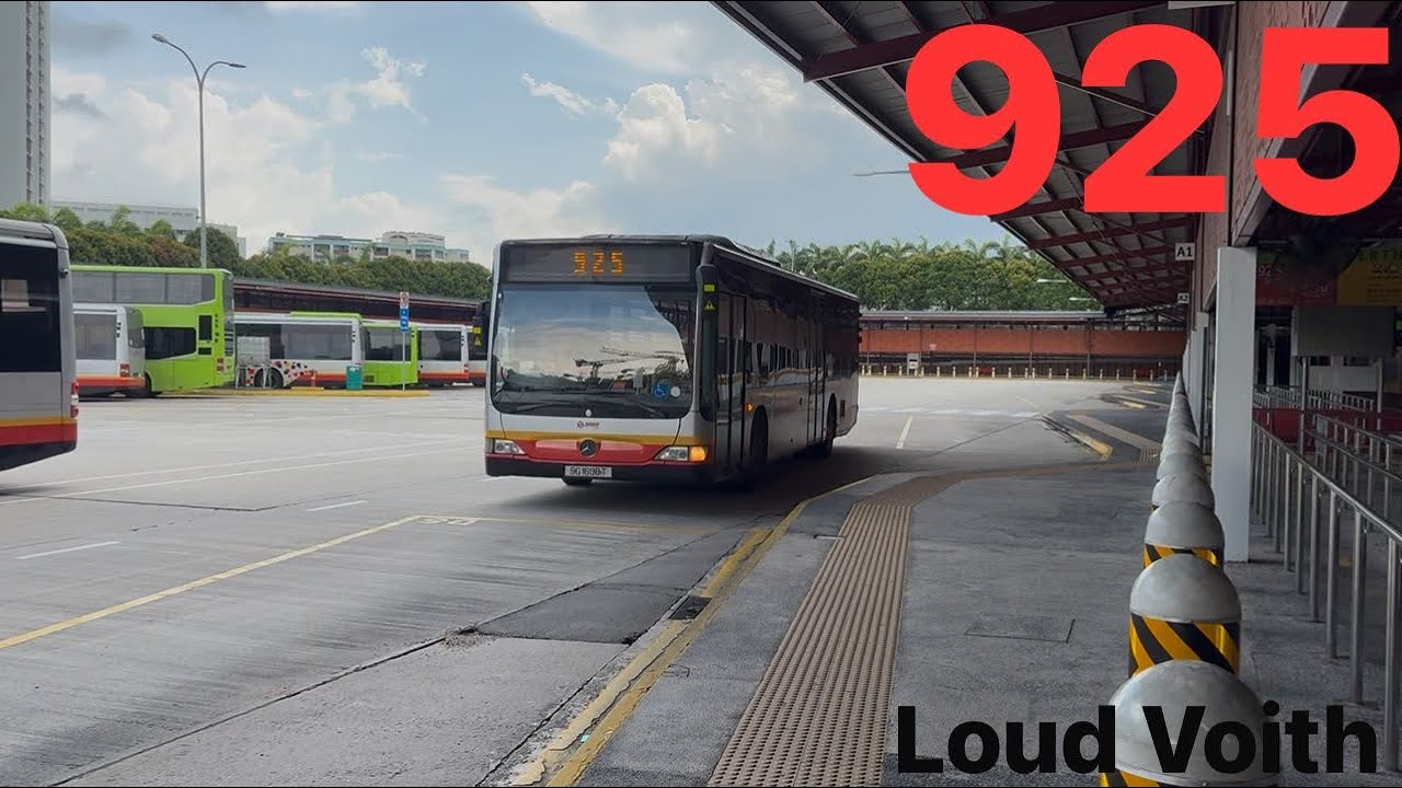 [Loud Voith] SMRT Buses 925 Mercedes-Benz O530 Citaro SG1698T (Batch 3).