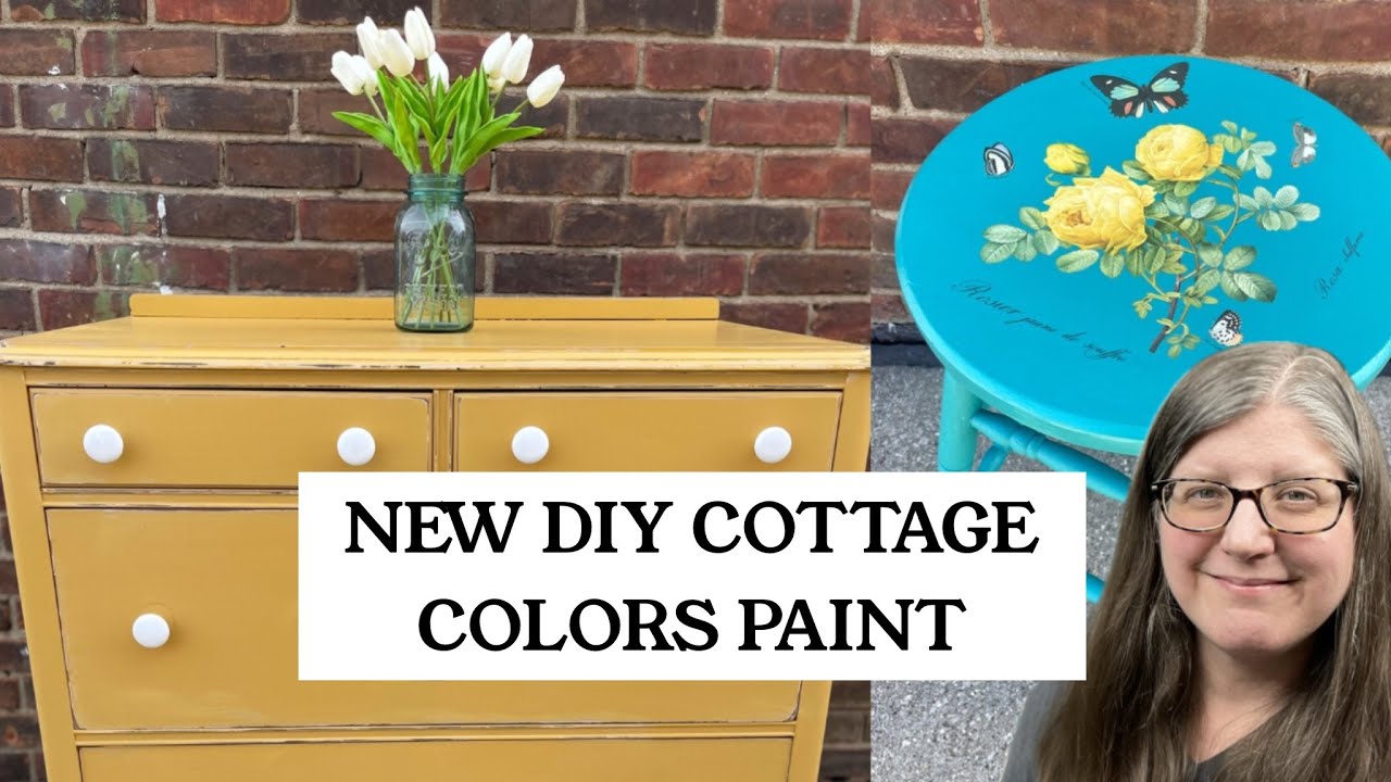 Get Those Projects Finished Quick | NEW DIY Paint Cottage Colors One Step Paint