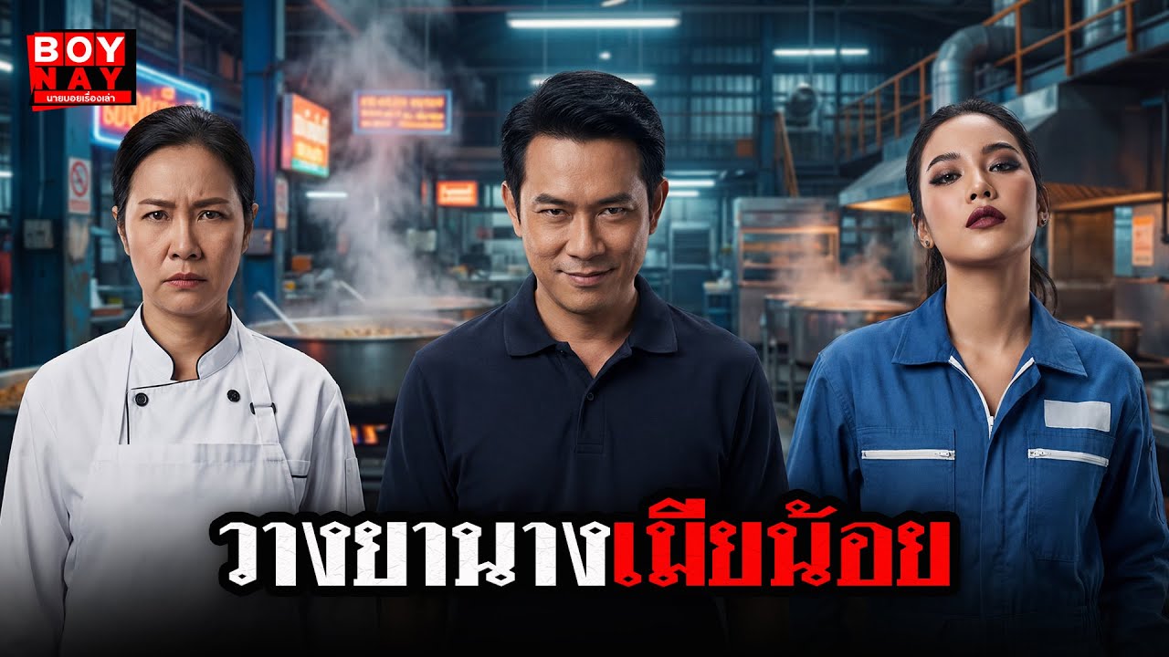 วางยานางเมียน้อย (นายบอยเรื่องเล่า) เมียหลวงโรงอาหาร ใส่ยาฆ่าหญ้าให้กิ๊กผัวกิน ดิ้นพราด