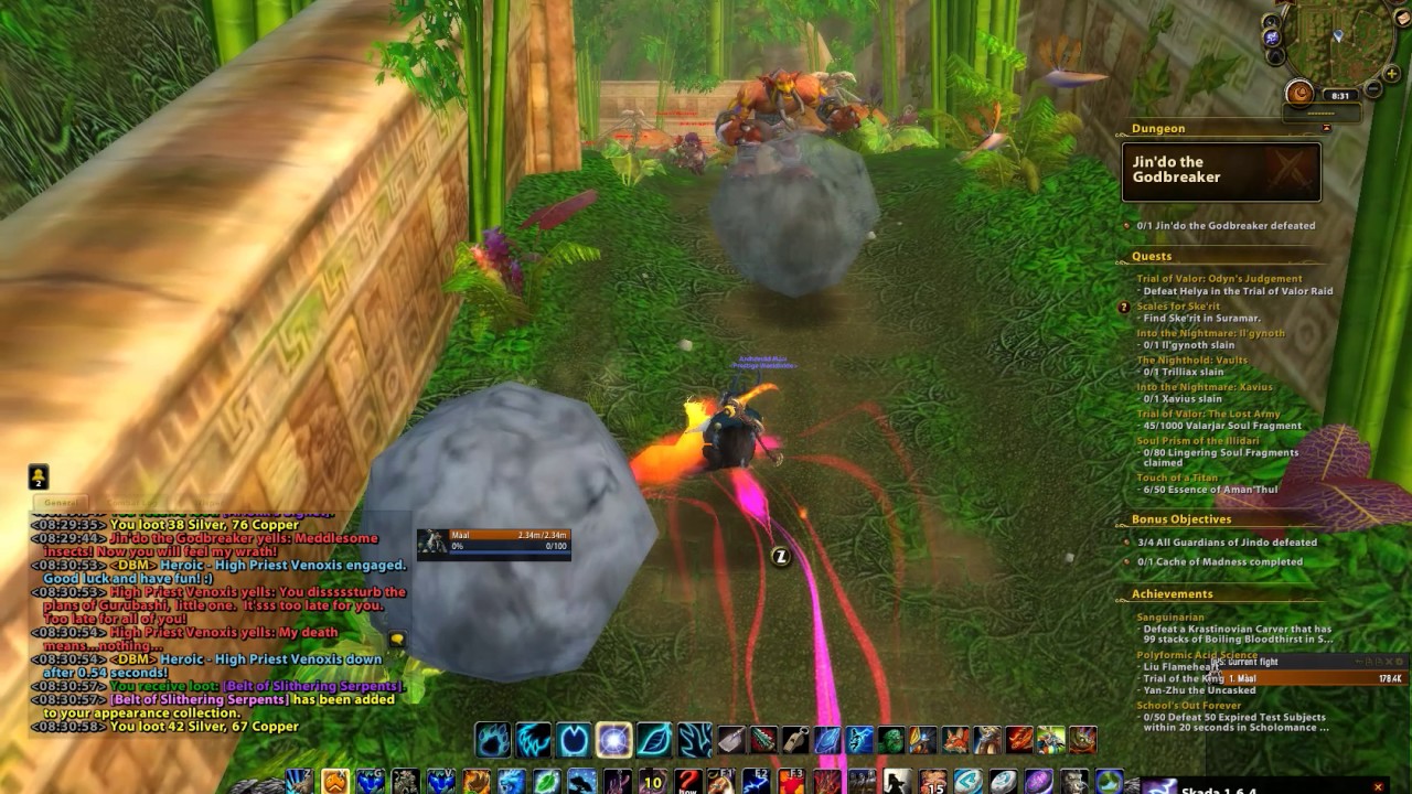 Legion Boomkin Solo Heroic Zul'gurub