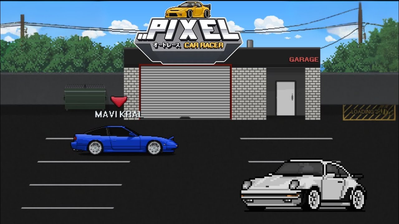 PİXEL CAR RACER HD GAMEPLAY BÖLÜM 1 