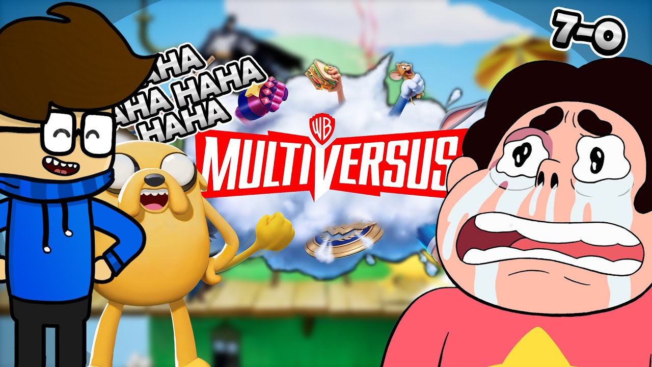 Parti&eacute;ndole la maceta al gord0 llor&oacute;n | MultiVersus (Beta)