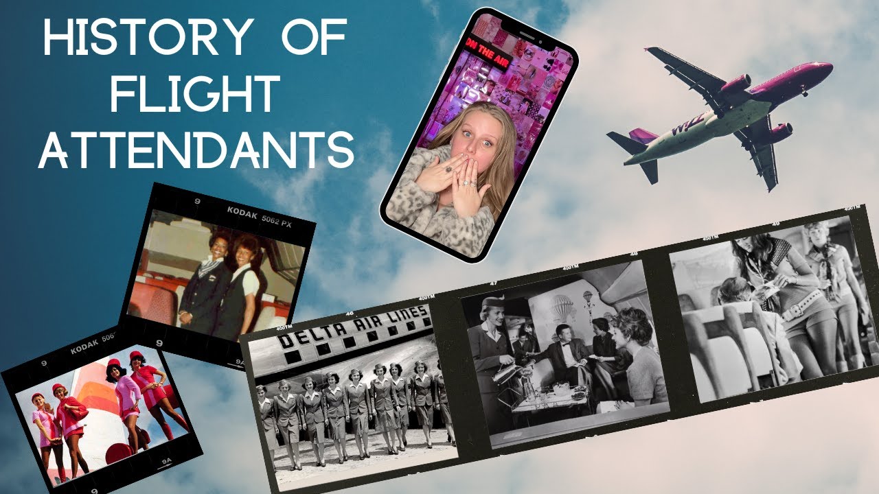 history of flight attendants ✈️👩🏼‍💼💰🌎 sexism and money baby!