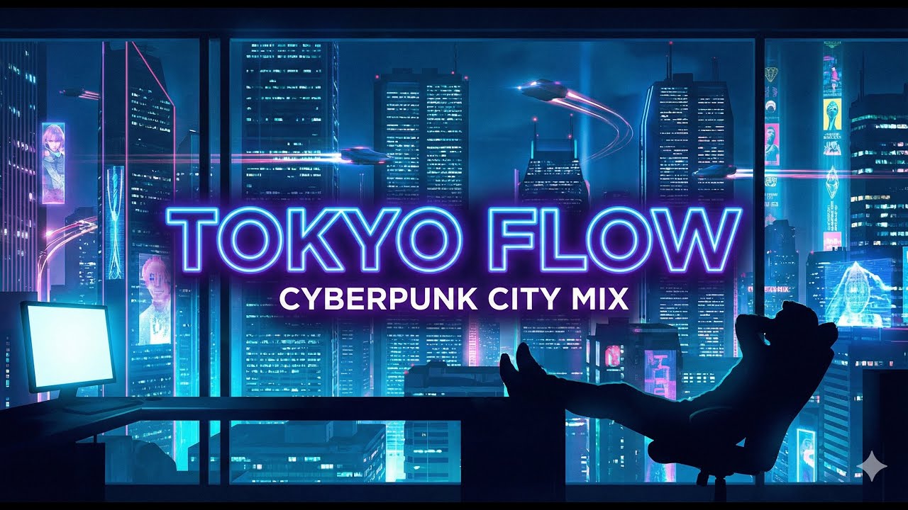 TOKYO FLOW 🇯🇵 1 Hour of Cyberpunk Focus Music for Coding & Deep Work