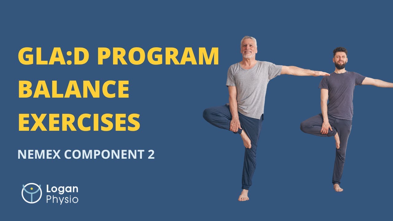 GLA:D Program Balance Exercise (NEMEX Component 2) | Improve Stability & Prevent Injury