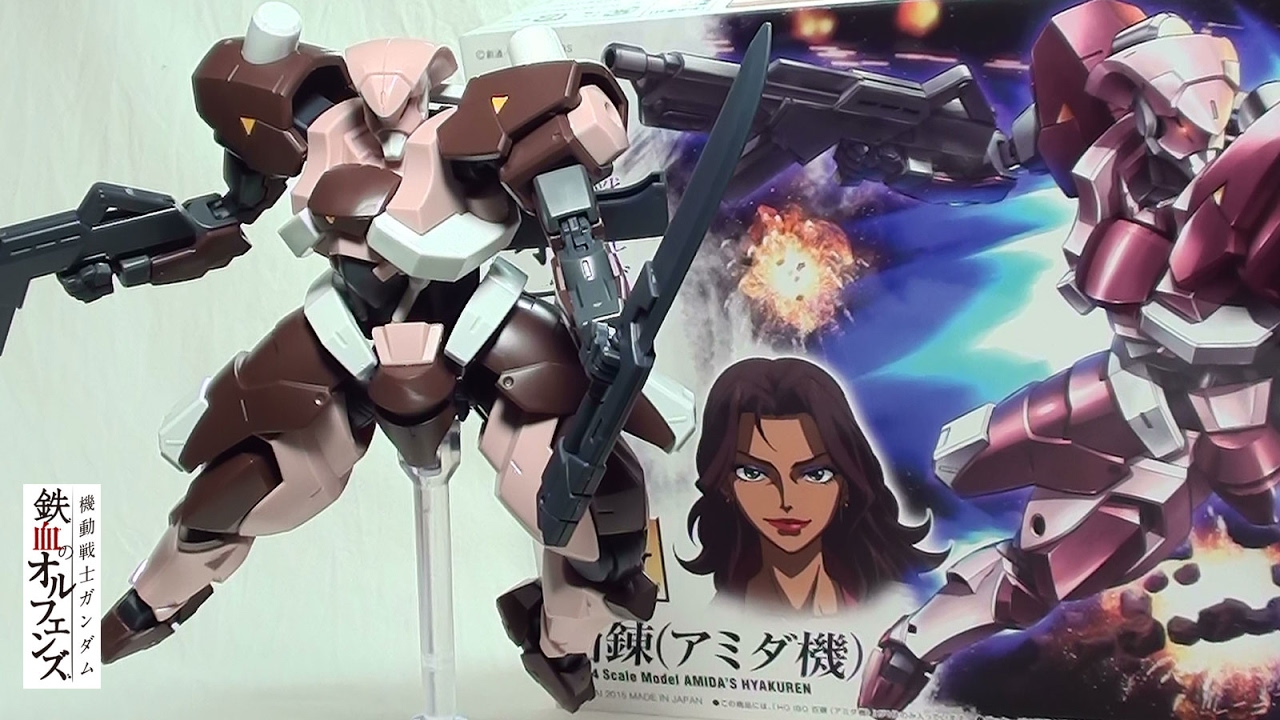鉄血のオルフェンズ　HG1/144 百錬（アミダ機）　 IRON-BLOODED ORPHANS HG1/144 AMIDA'S HYAKUREN
