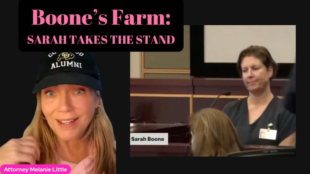 Sarah Boone Hearing Live- SARAH takes the stand!! ~Attorney Commentary