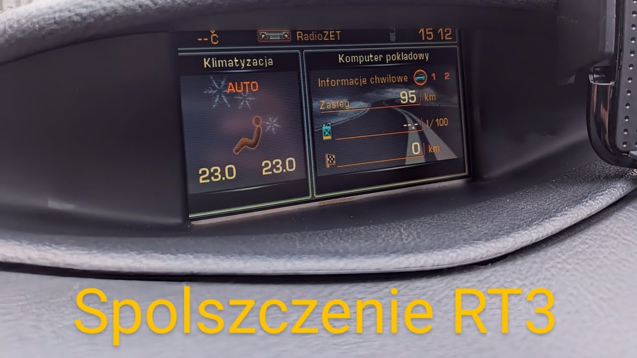 Spolszczenie RT3 język polski Citroen C4 C5 Peugeot 407 ZA DARMO
