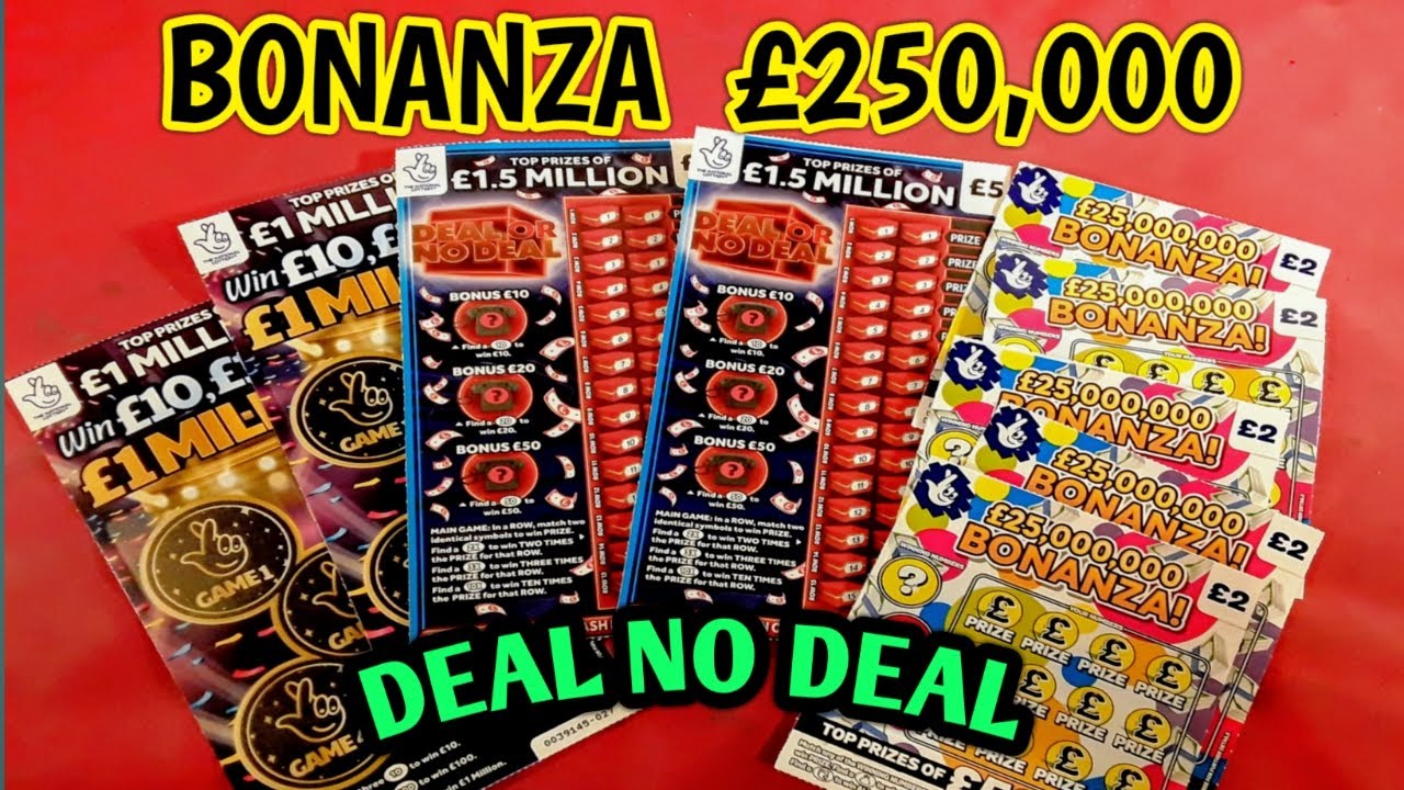 DEAL or no DEAL....£10/£100/£1 MILLION....BONANZA. £25,000,000