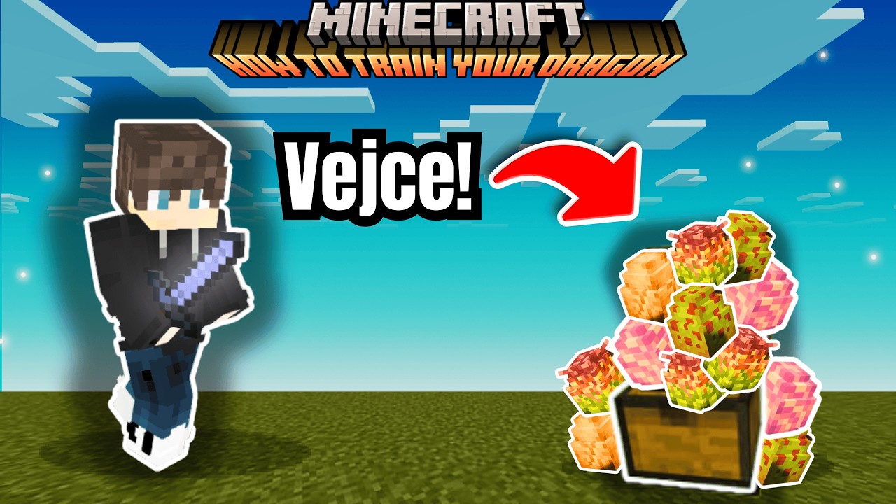 NAŠEL JSEM VZÁCNÁ VEJCE A LÍHNUL NOVÉ DRAKY! 🥚🐲 | Minecraft HTTYD #6