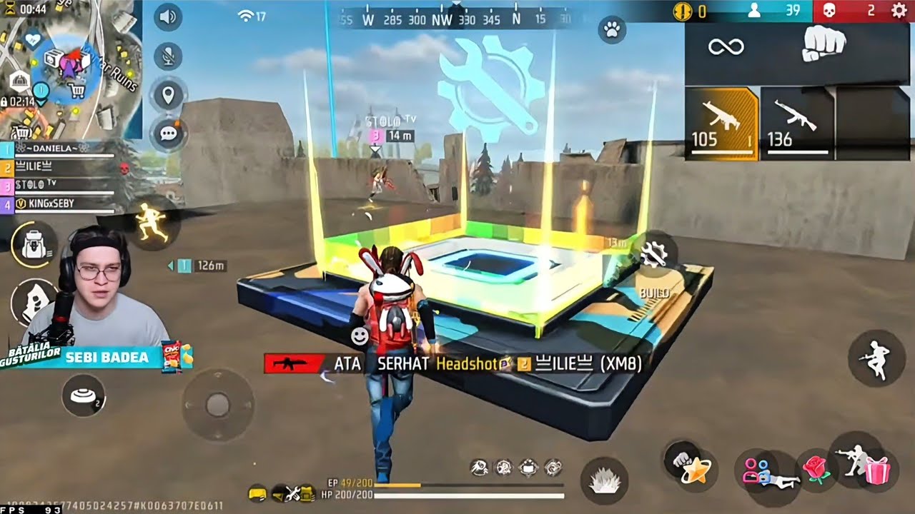Gameplay cu King Seby la BR Ranked! Sezonul 44 -Episodul 7