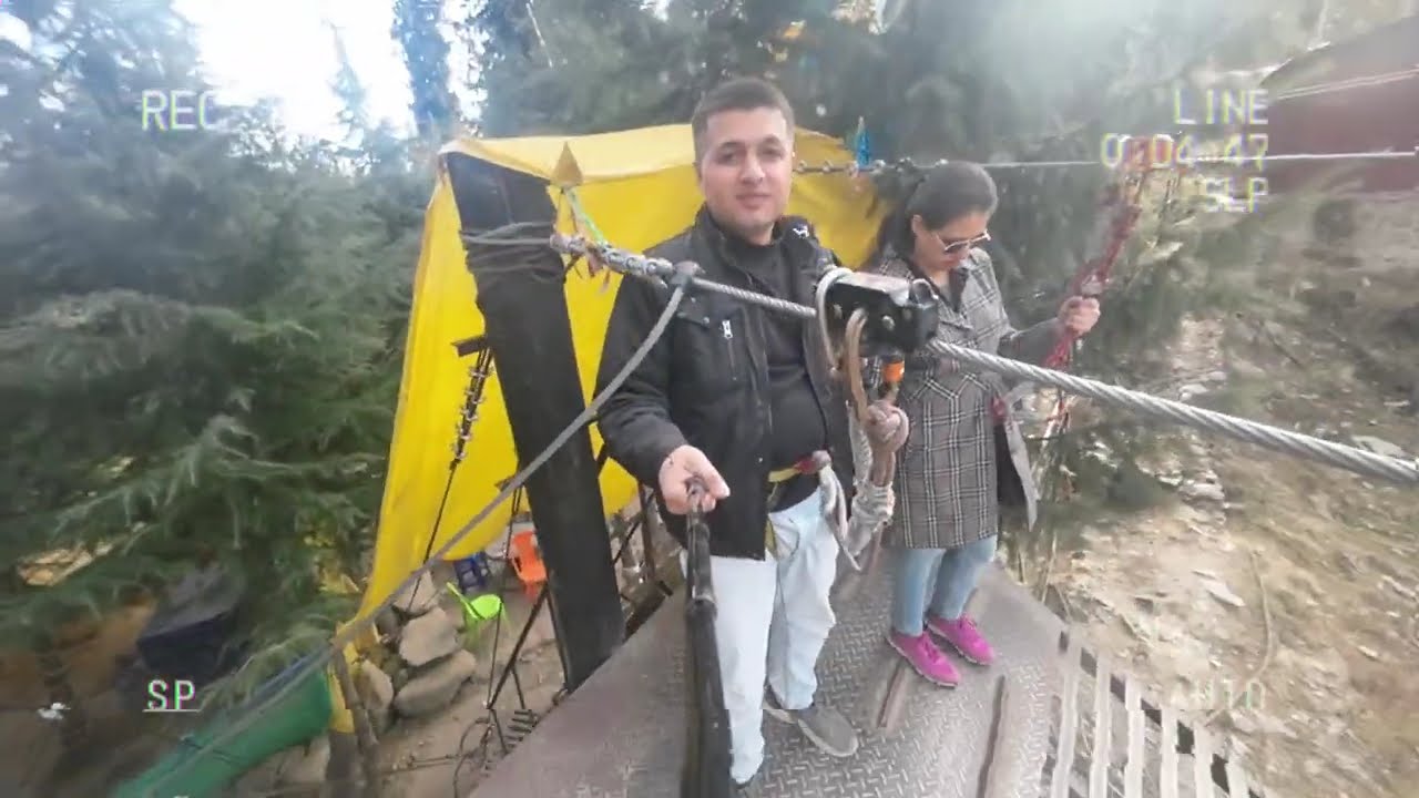 Adventure activity in Solang Valley #manali #adventure @Chandnikiduniya1990