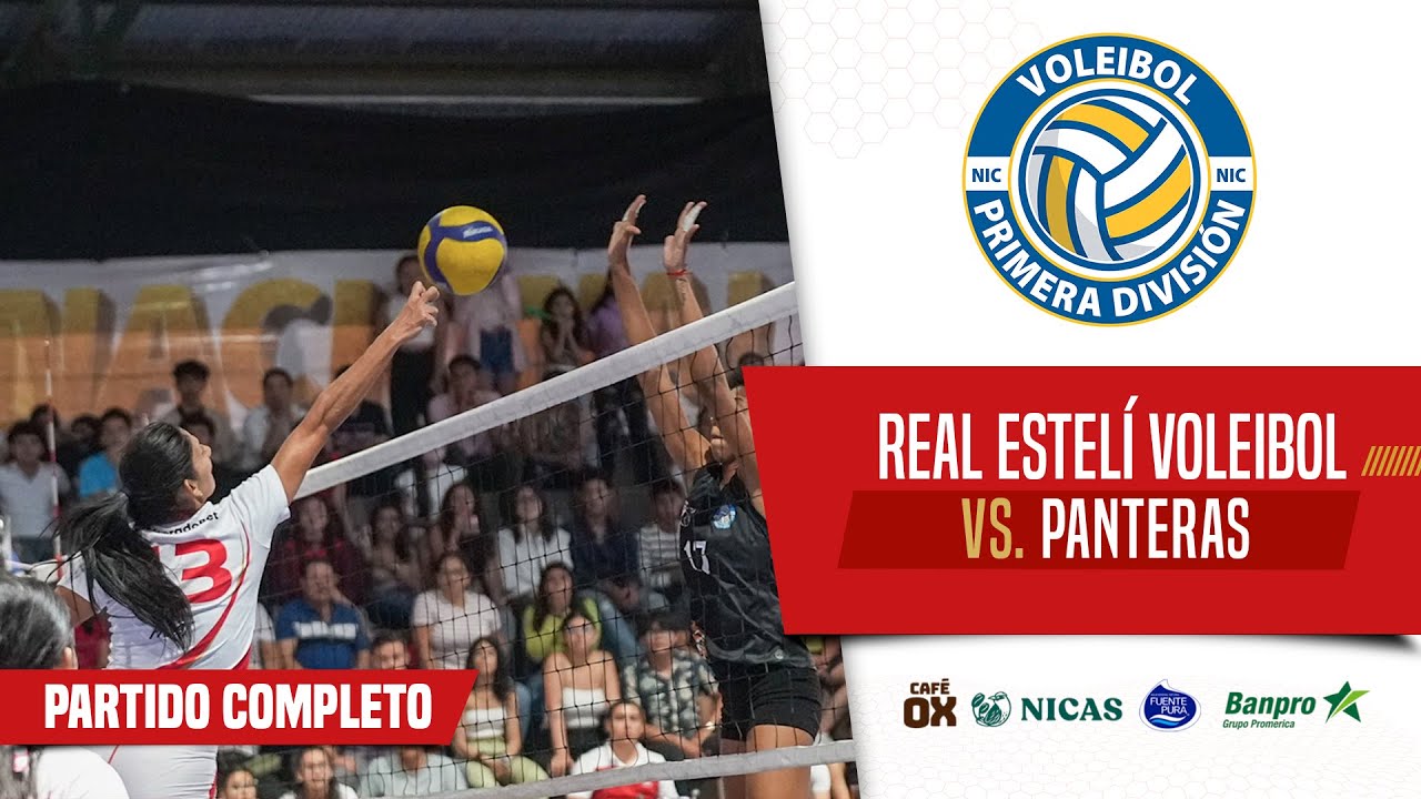 🔴 EN VIVO 🏐 Voleibol Femenil de Nicaragua | Real Estelí Voleibol 🆚 Panteras | Semifinal - Juego 2