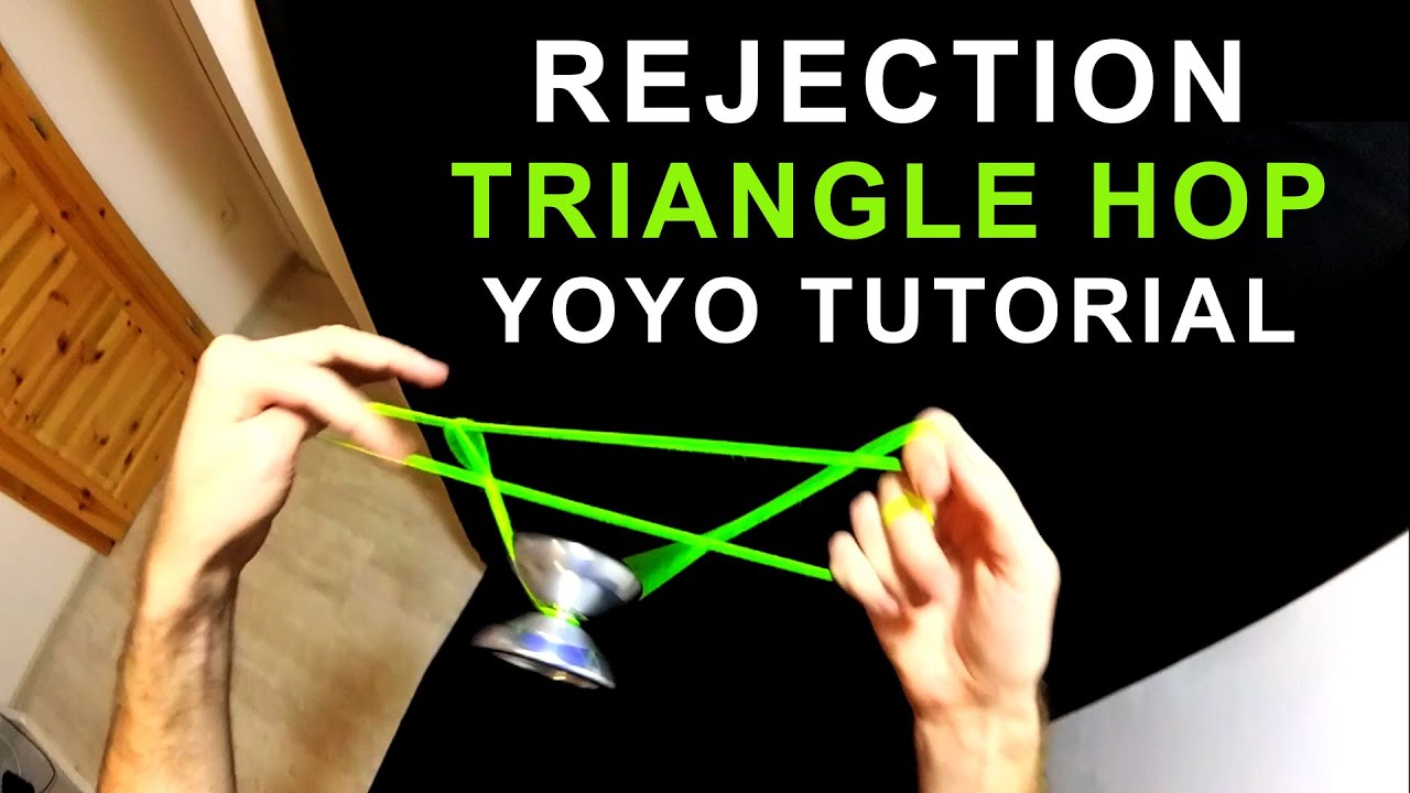 Slack roll rejection triangle hop yoyo combo tutorial