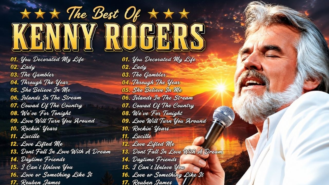 Greatest Hits Kenny Rogers Of All Time 🤠KENNY ROGERS Nonstop Songs Greatest Hits Full Album #youandi