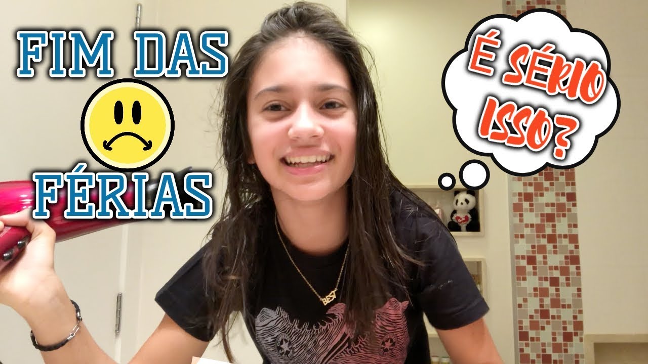 ROTINA DA NOITE EM FIM DE FÉRIAS | ROTINA #13 - Na mala da Mila