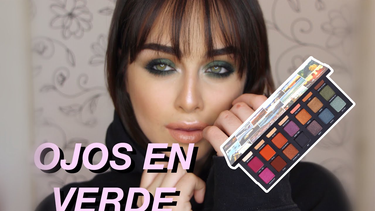 GREEN MAKEUP TUTORIAL || Maquillaje de ojos verde de noche