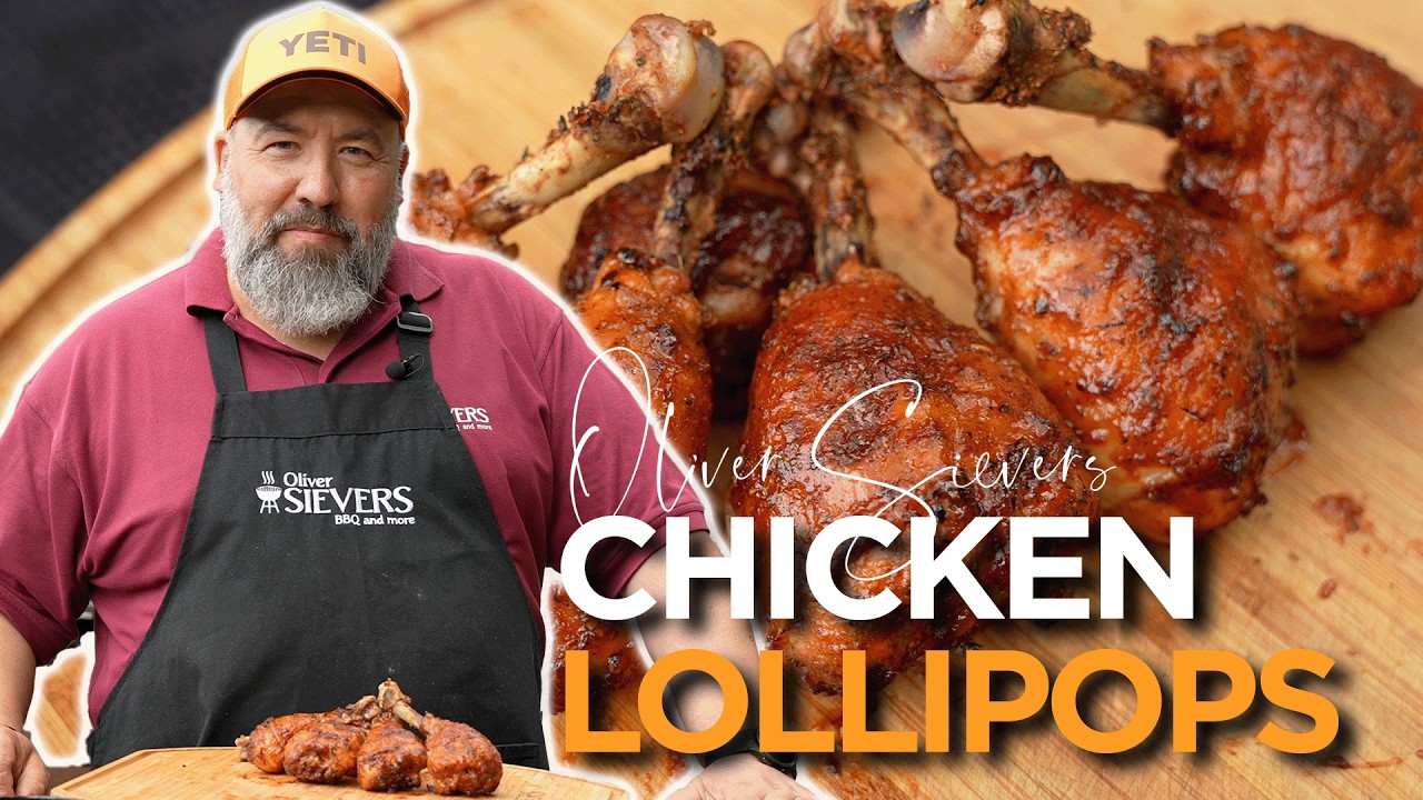 CHICKEN LOLLIPOPS &ndash; Der coolste BBQ Snack 🍗🔥