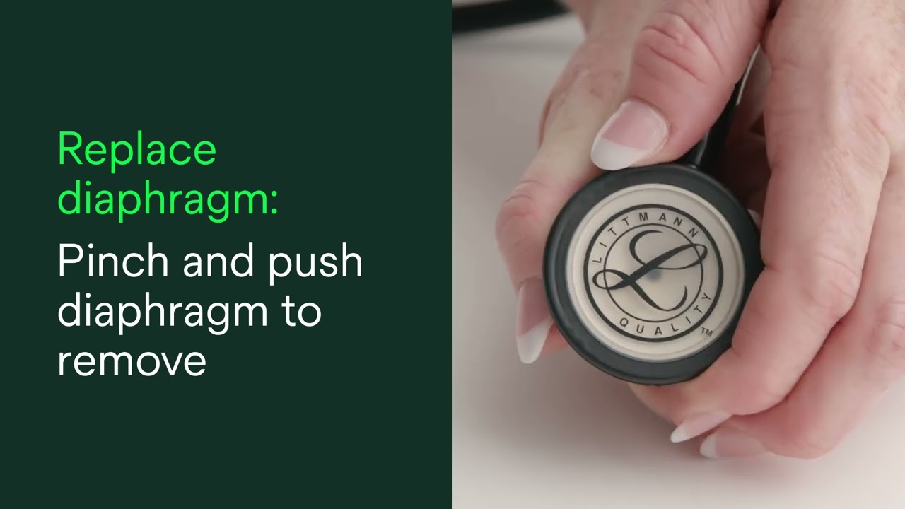 Replacing Spare Parts on Your Littmann Stethoscope