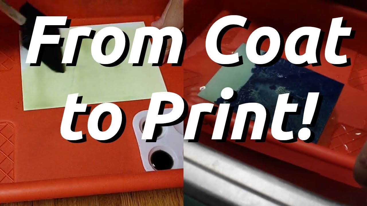Cyanotype - Coating to printing