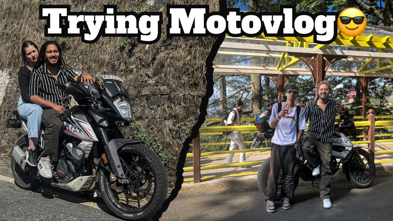 First Time Moto Vlogging In Shimla X Maxi || Baadshah Abhishek Negi 🚀