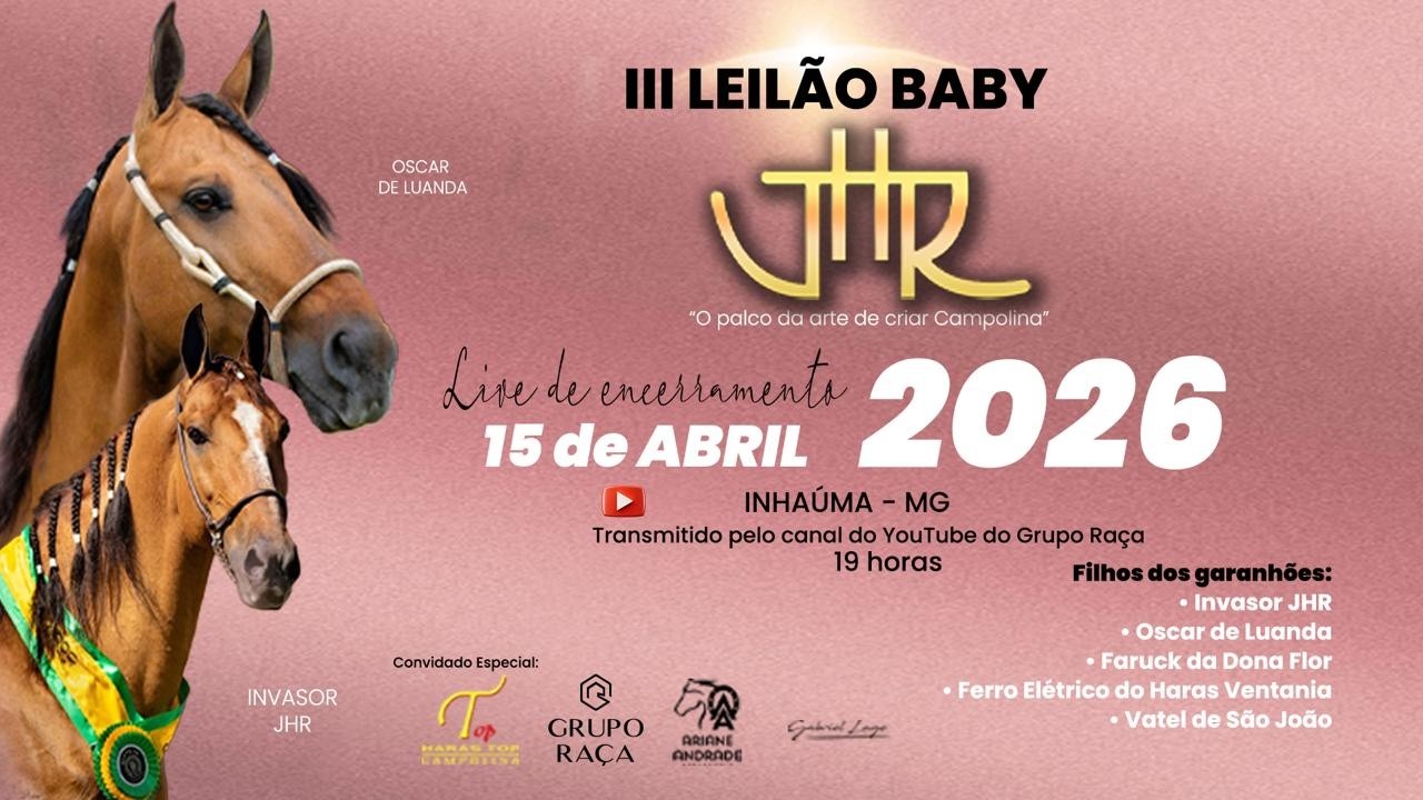 LIVE DE ENCERRAMENTO III LEIL&Atilde;O BABY HARAS JHR
