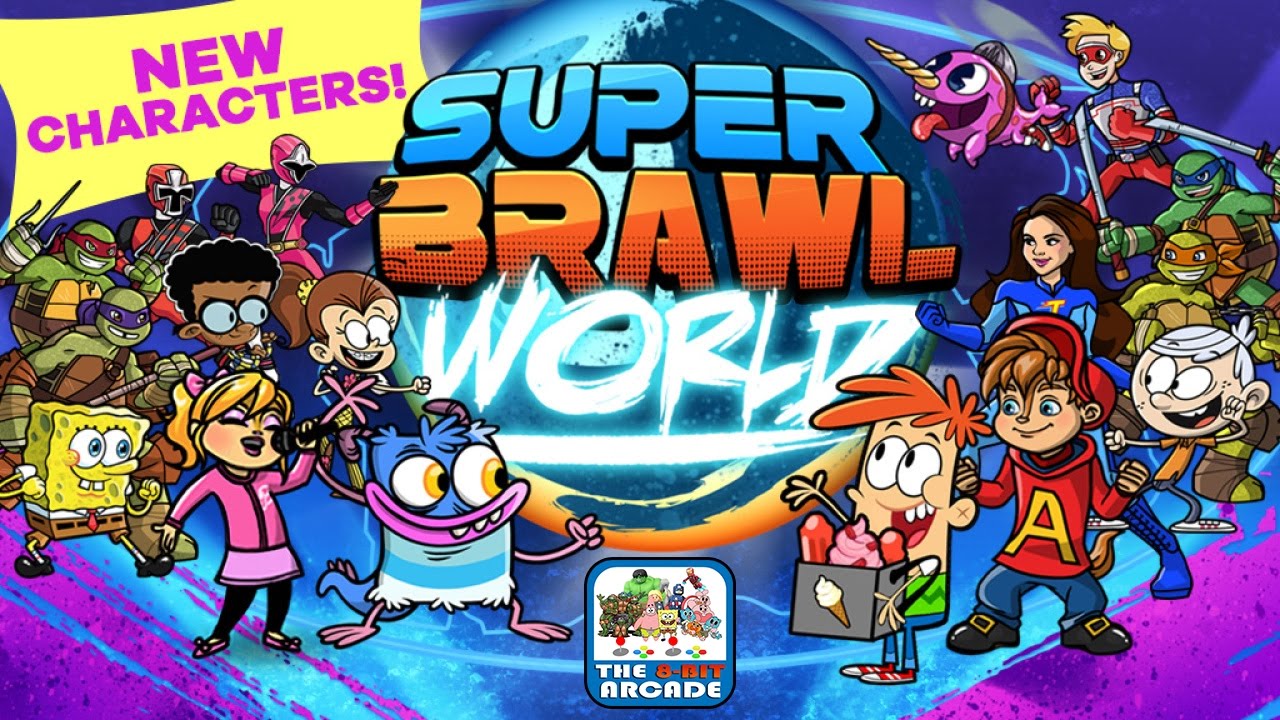 Super Brawl World - Here Comes A New Challenger: Bunsen & Mikey (Nickelodeon Games)