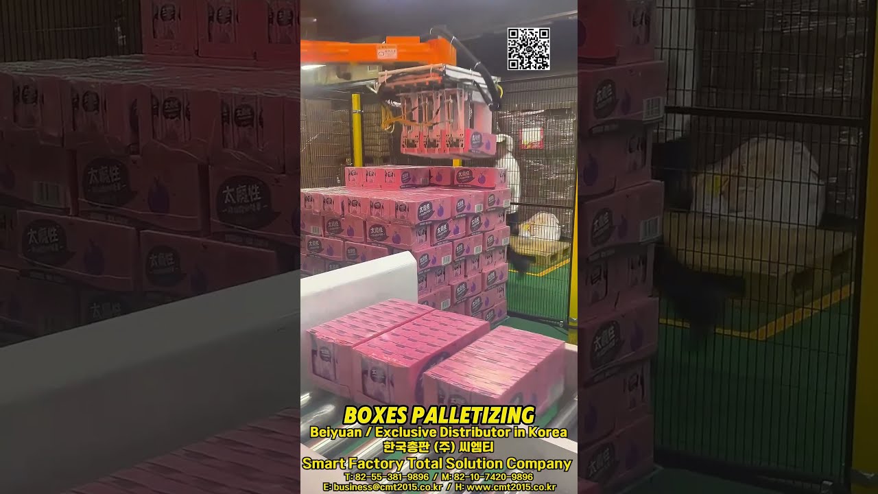 [CMT] Boxes Palletizing😎 